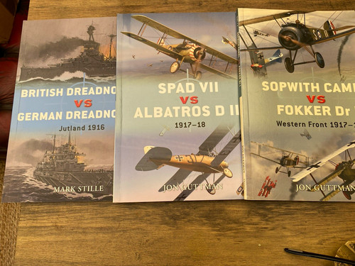 Osprey duel publications - 3x,