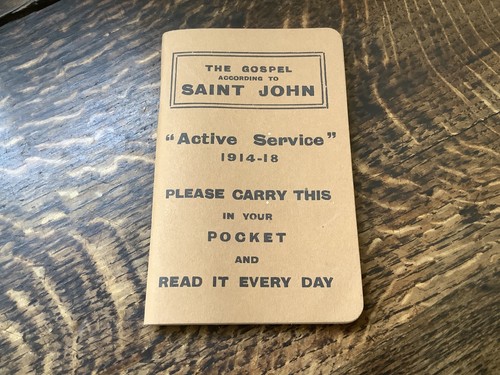 Ww1 gospel according - gospel, to