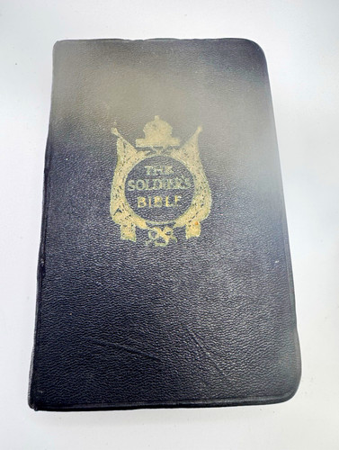 Ww1 1915 soldier bible - soldier's, —