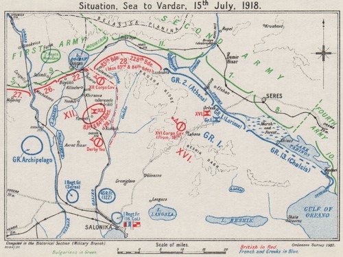 Macedonian front july - ww,
