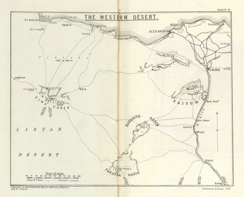 The western desert - the, &