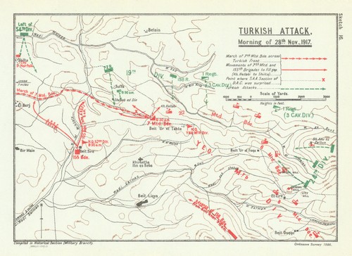 Turkish attack morning 28 - morning,