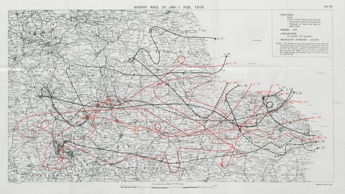 Ww1 german airship raid - ww1,