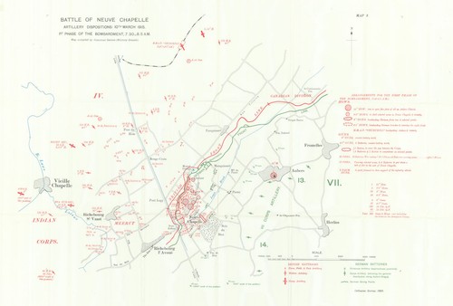 Battle neuve chapelle - battle,