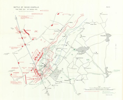 Battle neuve chapelle - of,