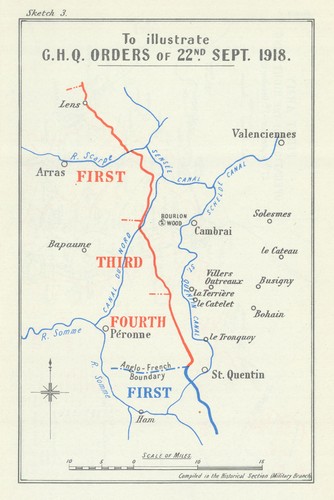 Breaking the hindenburg line - breaking,