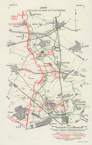 Battle loos situation at - battle,