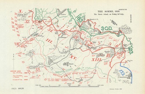 Battle the somme dawn - of,