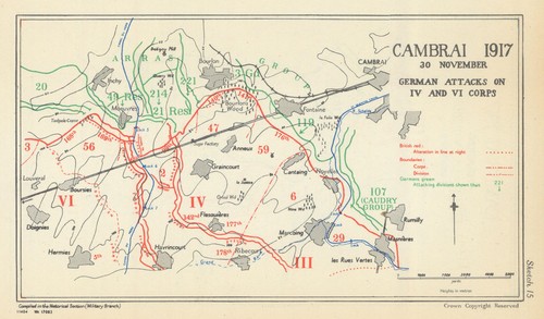 Battle cambrai german - battle, cambrai.