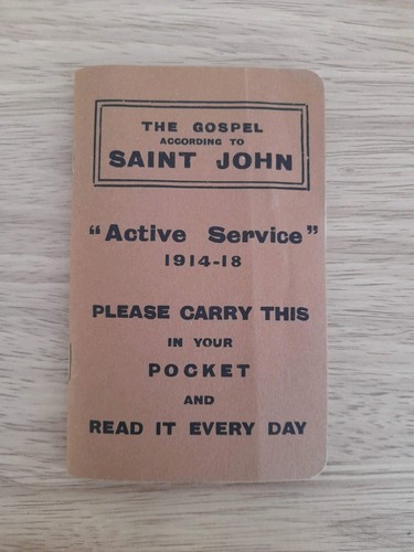 Ww1 active service gospel - ww1,