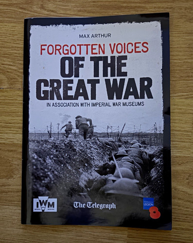 Forgotten voices great - forgotten, war