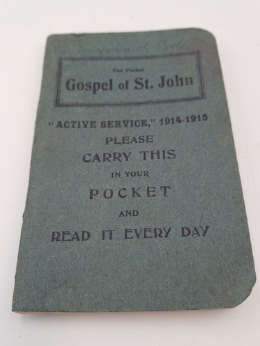 Ww1 1914 pocket gospel - ww1, 1914-15