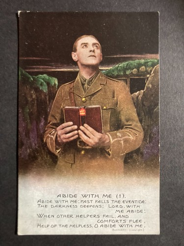 British officer holding bible - british,